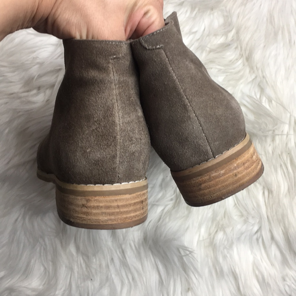 Blondo Verona Leather Suede Ankle Waterproof Boots - Picture 7 of 8